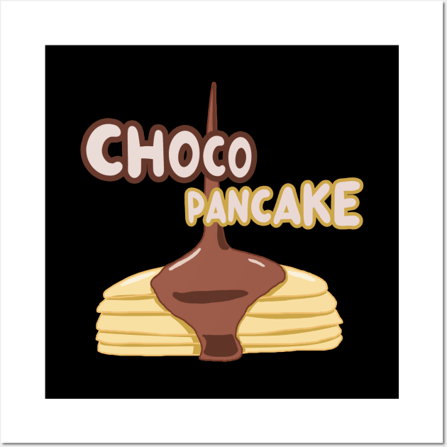 Choco And Pancake for Breakfast Wall Art by Dearly Mu